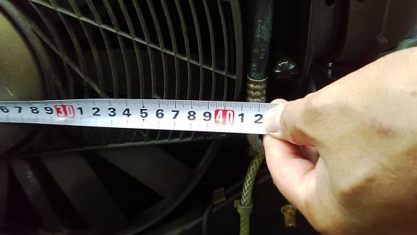 Used]□Benz W126 560SEL cooling fan chukobuhintori train movement
