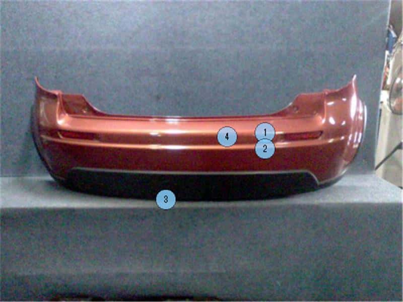 Used Rear Bumper Assembly SUZUKI SX4 2007 DBA YB11S 7181180J20799 BE FORWARD Auto Parts
