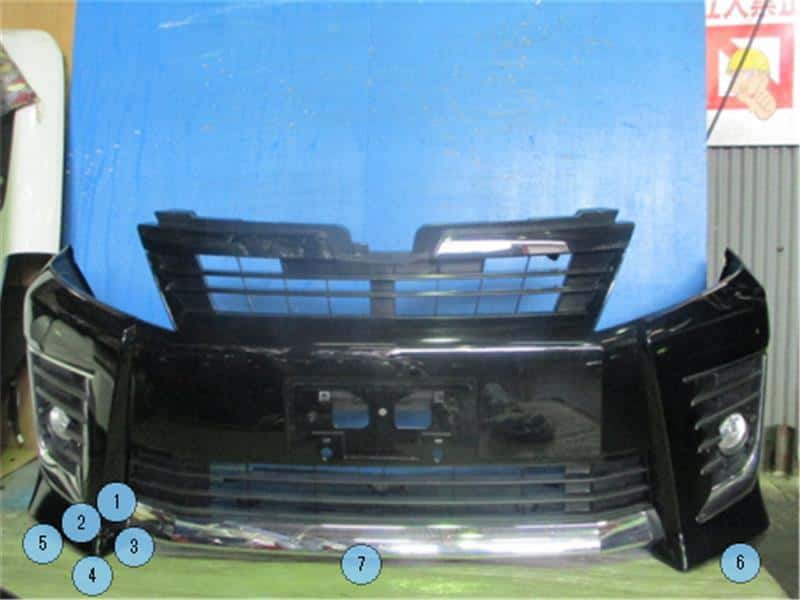 ノア デブ DBA-ZRR80W RバンパーASSY 52159-28961 318187 ノア デブ DBA-ZRR80W RバンパーASSY 52159-28961 318187