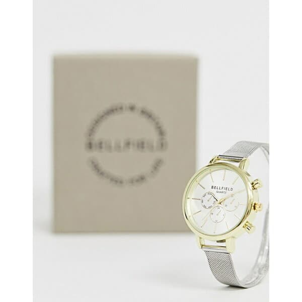 bellfield watch silver