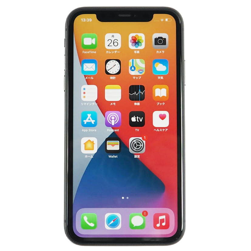 Used]iPhone11 128GB Black SIM-free Apple NWM02J/A kondeshonranku A