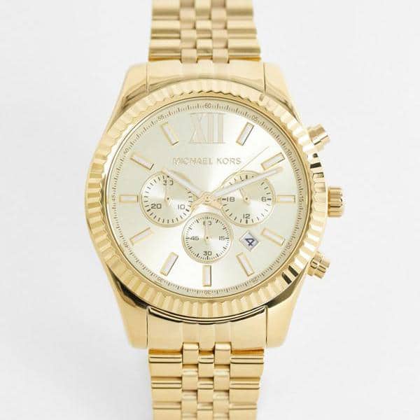 [New]Michael Kors Michael Kors Michael Kors MK8281 Lexington Gold ...
