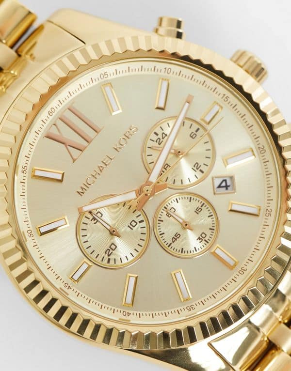 [New]Michael Kors Michael Kors Michael Kors MK8281 Lexington Gold ...