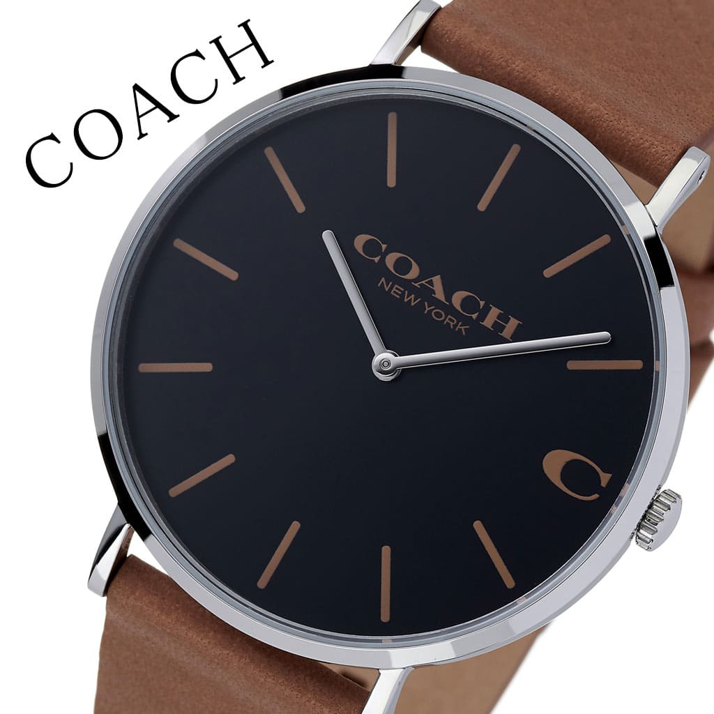 [New]Coach COACH clock coach clock COACH Charles Charles mens Ladies ...