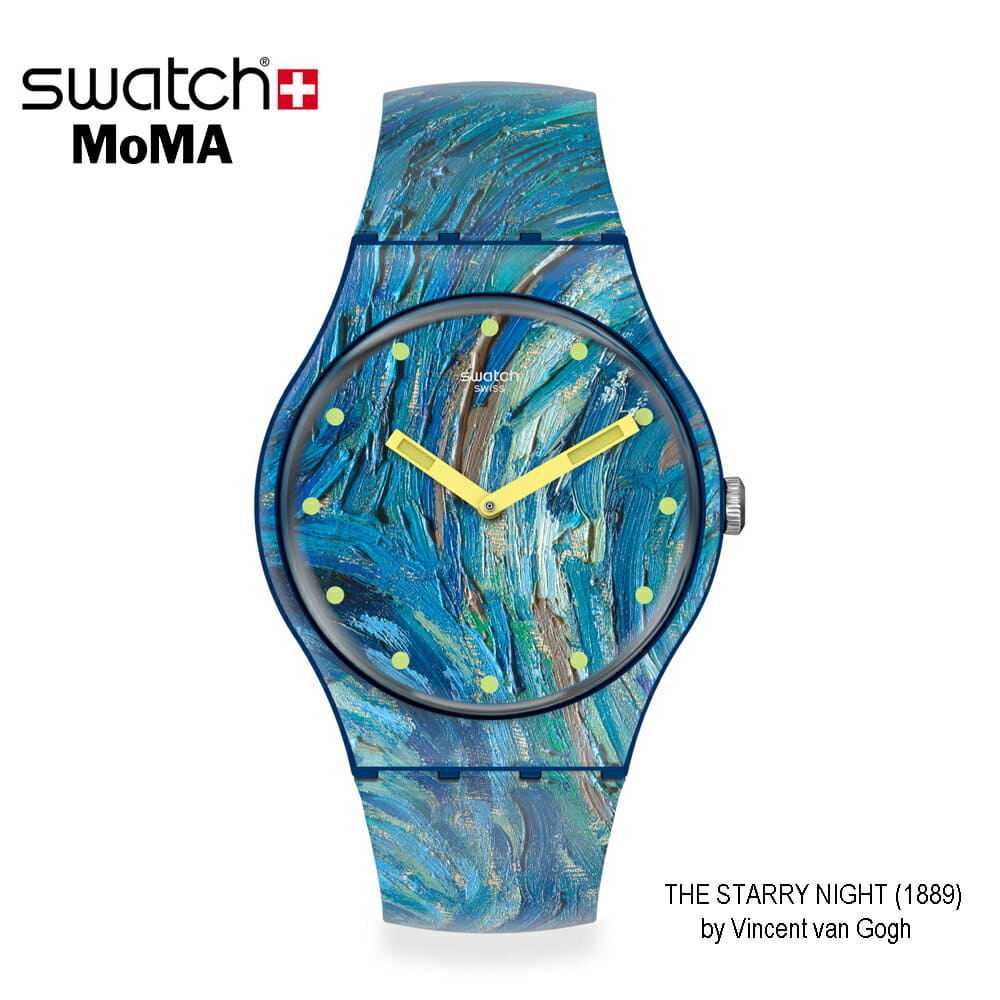 Swatch MoMA The Starry Night 腕時計 New]Swatch MoMA artist series THE STARRY NIGHT BY VINCENT VAN GOGH