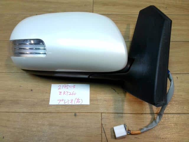 Used]Right Side Mirror TOYOTA Premio 2007 DBA-ZRT260 8791020A000 - BE  FORWARD Auto Parts