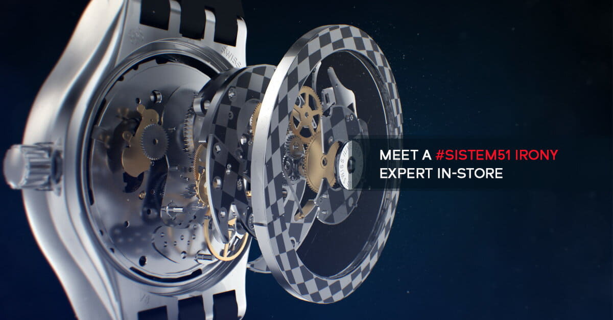 New]Swatch Swatch SISTEM THROUGH AGAIN system through agein