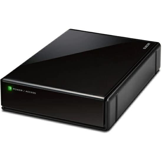 New]ELECOM attaching externally hard disk ELD-QEN2080UBK Black 8TB  