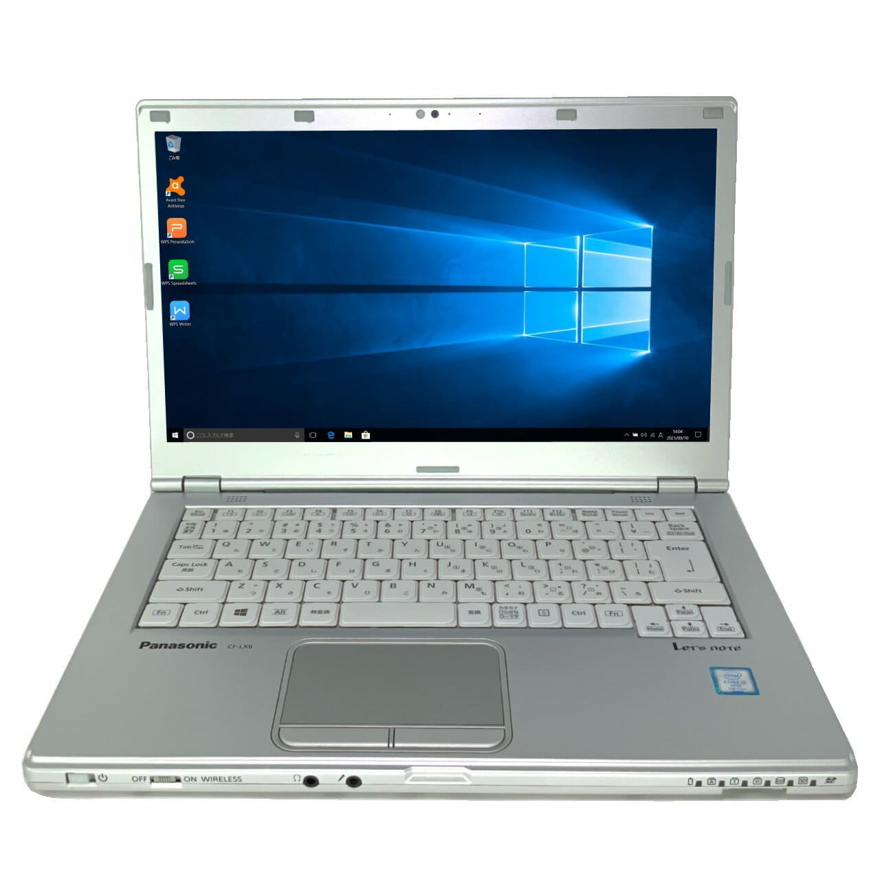 Z53 Panasonic Let's note CF-LX6 14型 FHD .: 軽量14インチFHD