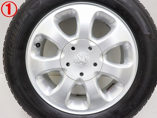 [Used]Peugeot 406 D9 aluminum wheel 195/65R15 - BE FORWARD Auto Parts