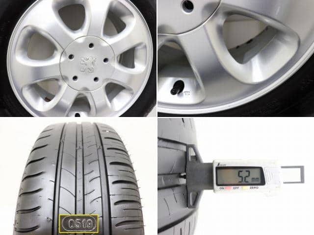 Used]Peugeot 406 D9 aluminum wheel 195/65R15 - BE FORWARD Auto Parts