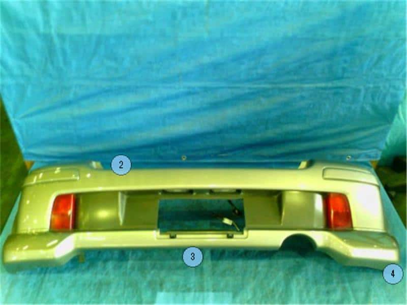 [Used]Rear Bumper Assembly TOYOTA Vitz 2003 UA-NCP13 5215952916 - BE ...