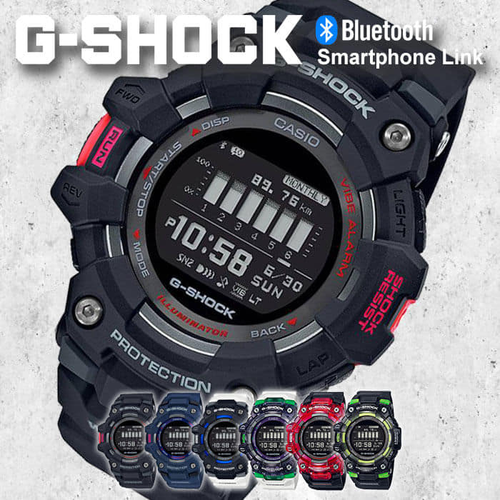 New]The white gym employment that G-SHOCK smart G-Shock Casio G-SHOCK G-SQUAD  CASIO G-SQUAD clock mens waterproofing Black toreirurantoreran is cool - BE  FORWARD Store