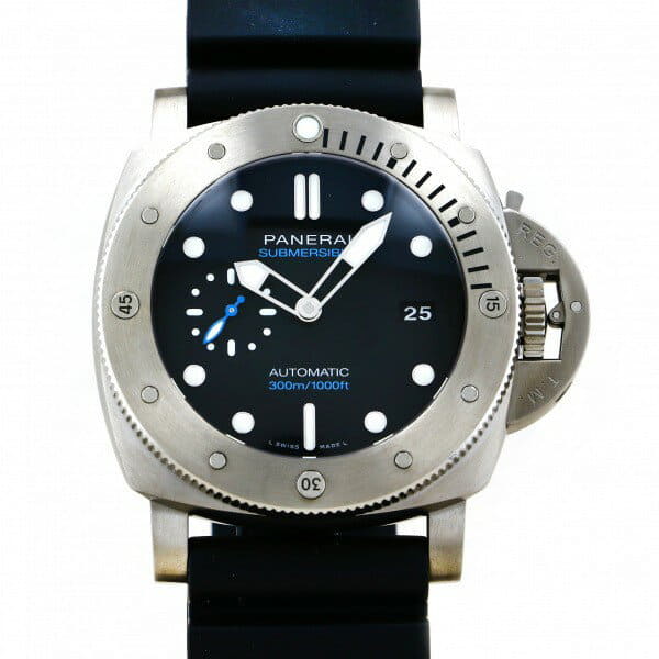 New panerai PANERAI sabumashiburu 3 Dayz titanio PAM01305 Black clockface mens BE FORWARD Store