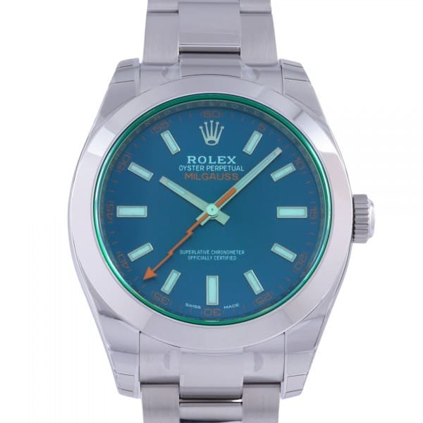 New]ROLEX ROLEX mil gauss 116400GV Z blue clockface mens - BE FORWARD Store