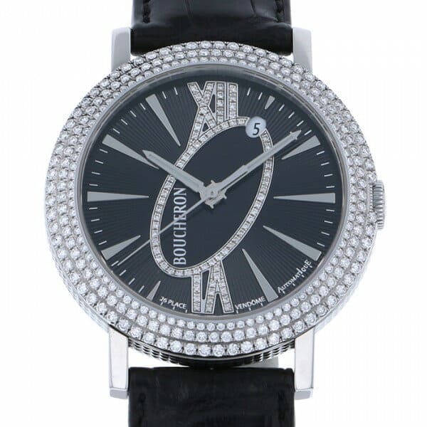 [New]Bush Ron BOUCHERON rondo automatic WA010308 Black clockface mens ...