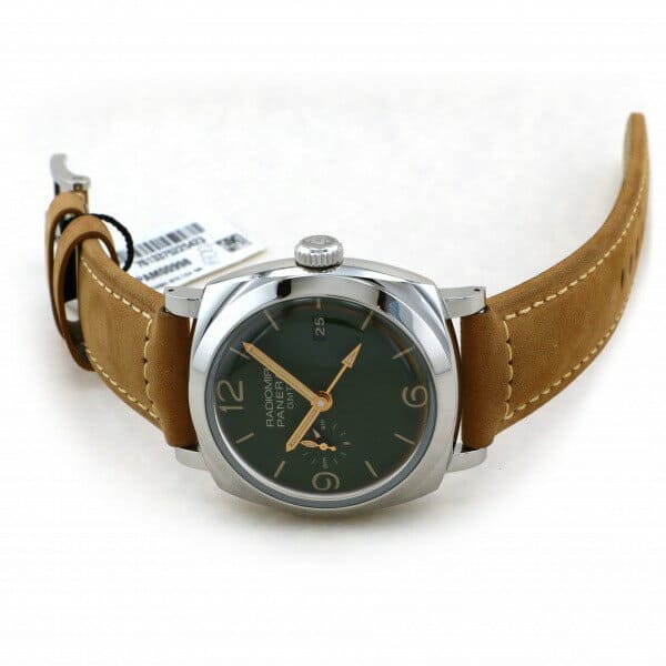 New panerai PANERAI Radio meal GMT PAM00998 khaki clockface mens BE FORWARD Store