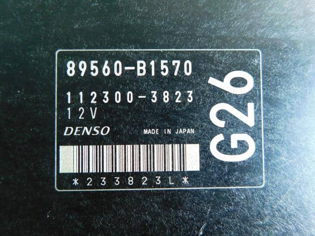 Used]Engine Control Unit TOYOTA bB 2006 DBA-QNC21 89560B1570 - BE