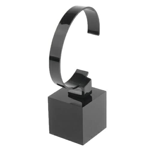 [New]2x acrylic clock display stands showcase bracelet display holder ...