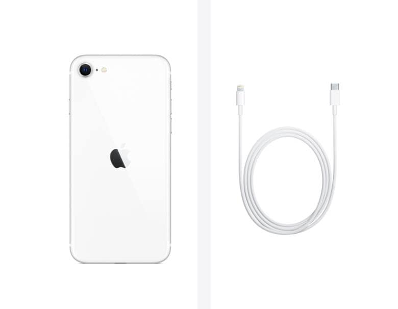 New]iphone SE second generation 128GB white SIM-free MHGU3J/A - BE