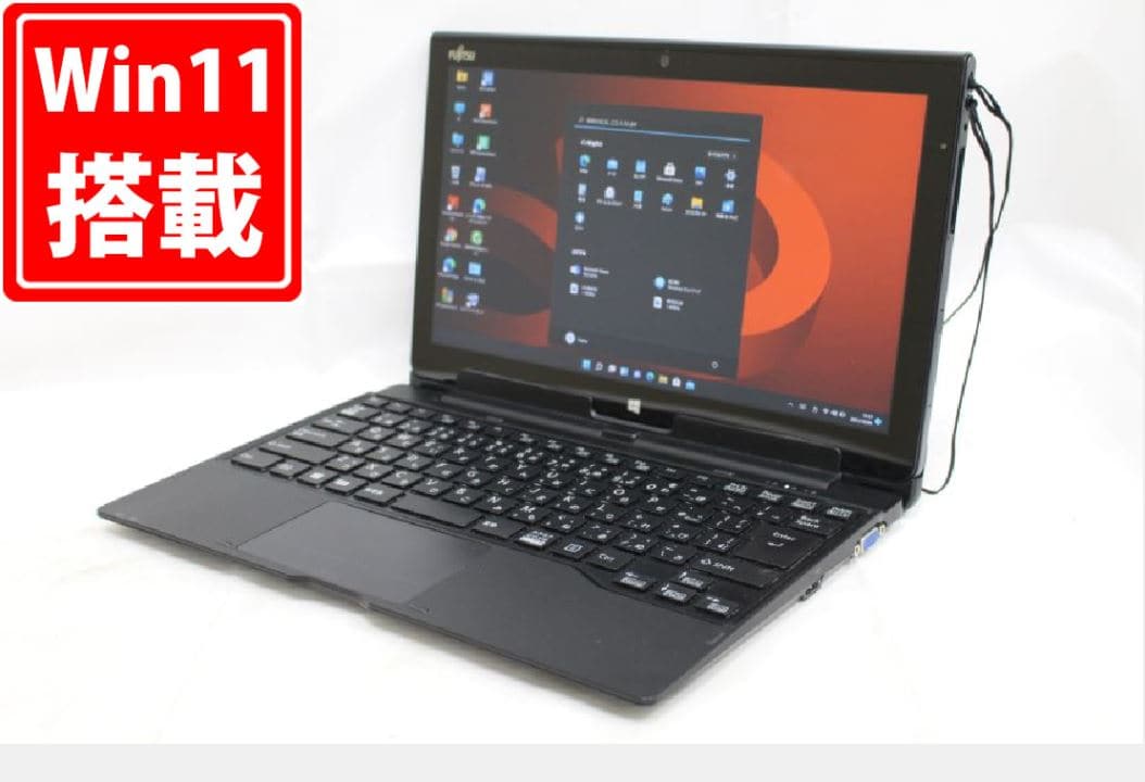 Used]12 inches FHD Fujitsu Arrows Tab Q704/H Win11 Windows11 four