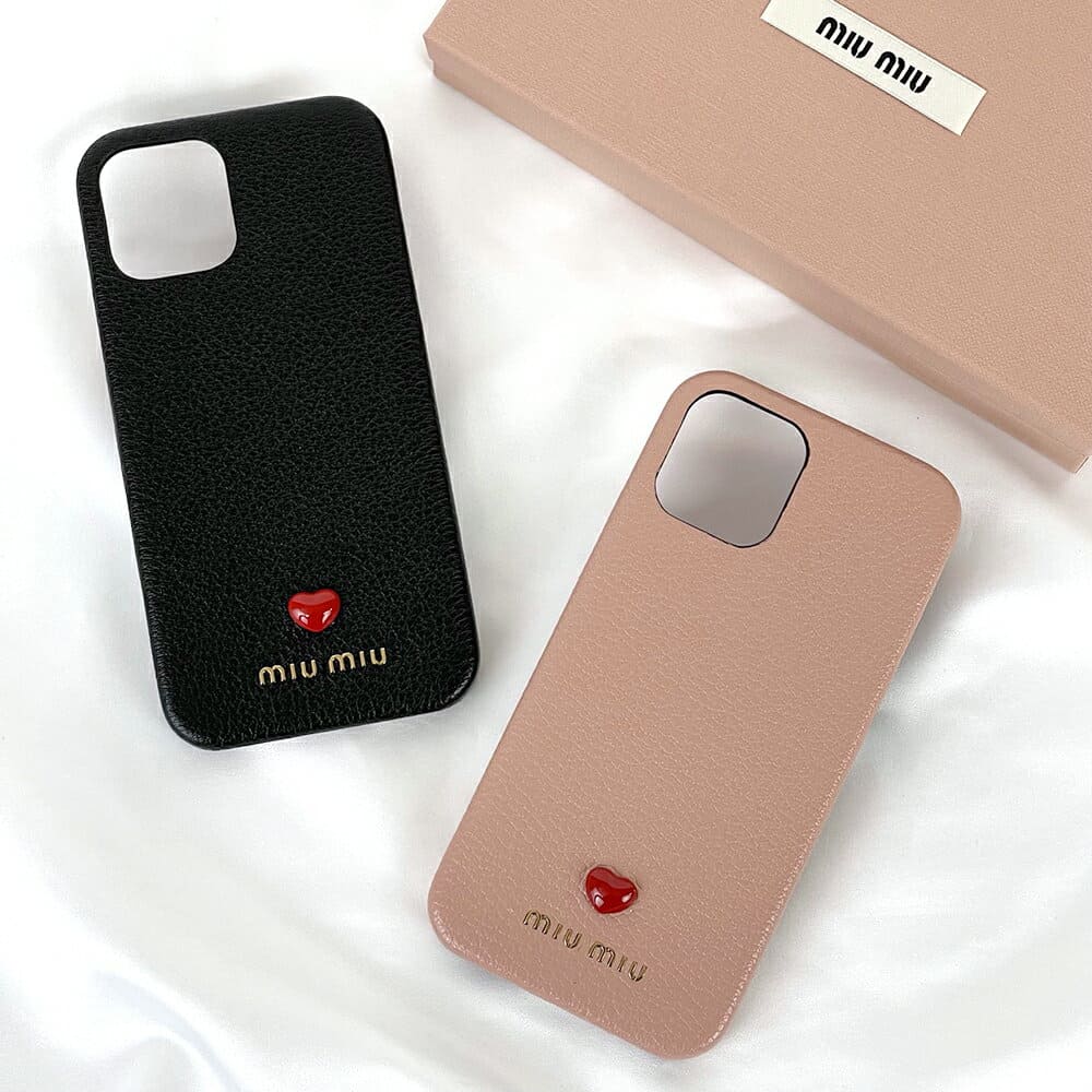 定番のお歳暮 New]MIU MIU myumyu MADRAS LOVE iPhone12 iPhone12pro case iPhoneアクセサリー