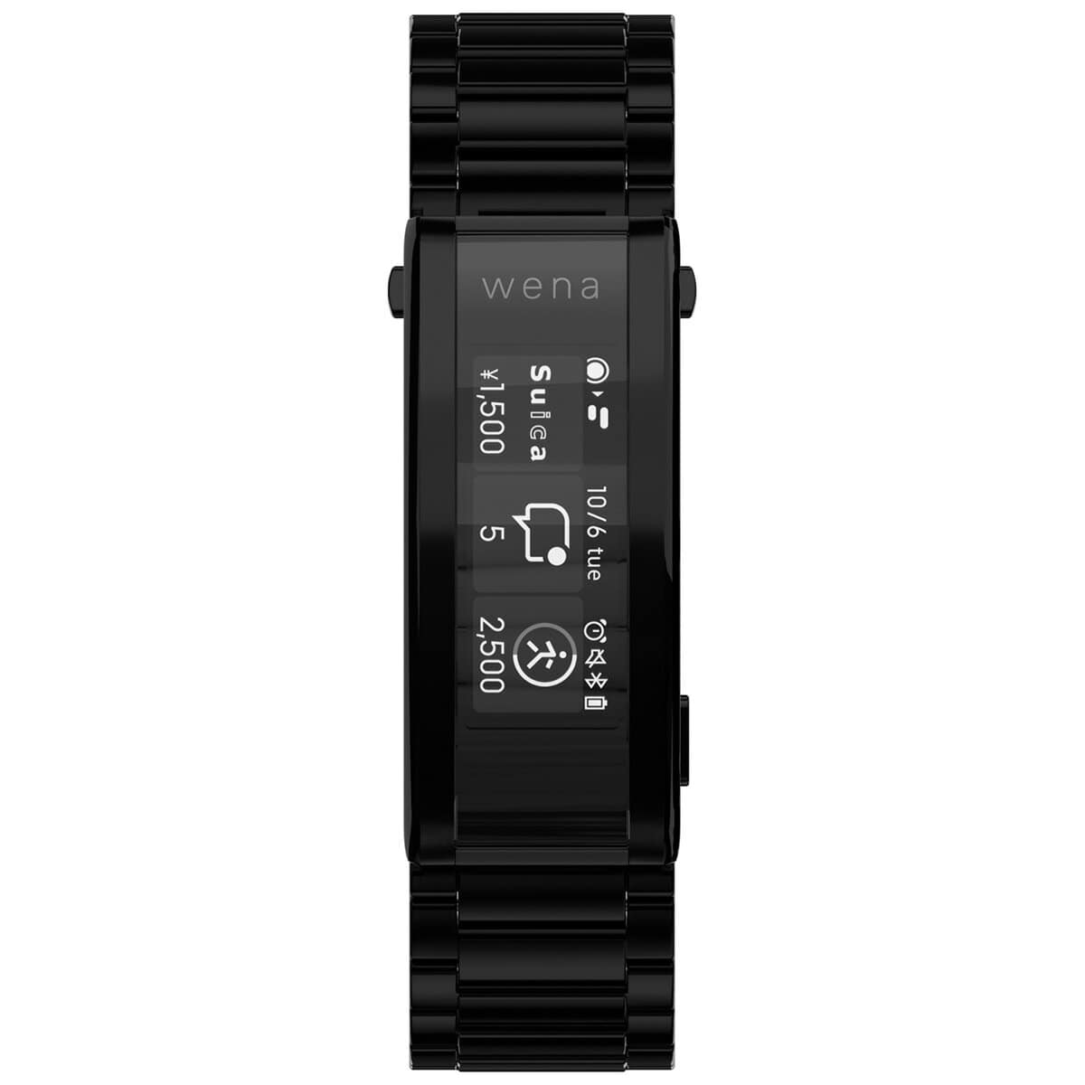 [New]SONY wena 3 metal Premium Black smart 　 WNW-B21A/B