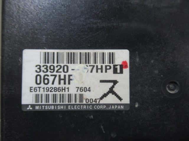Used]Engine Control Unit SUZUKI Carry 2007 EBD-DA63T 3392067HP1