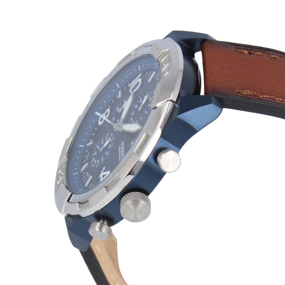 New]Under holding! FOSSIL Fossil BRONSON clock mens quartz analog