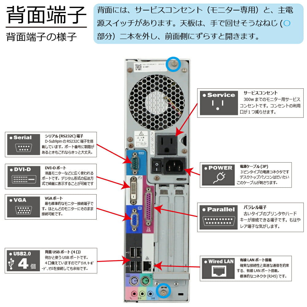 Used]FUJITSU ESPRIMO D581/D(DX) Windows10 desktop one year