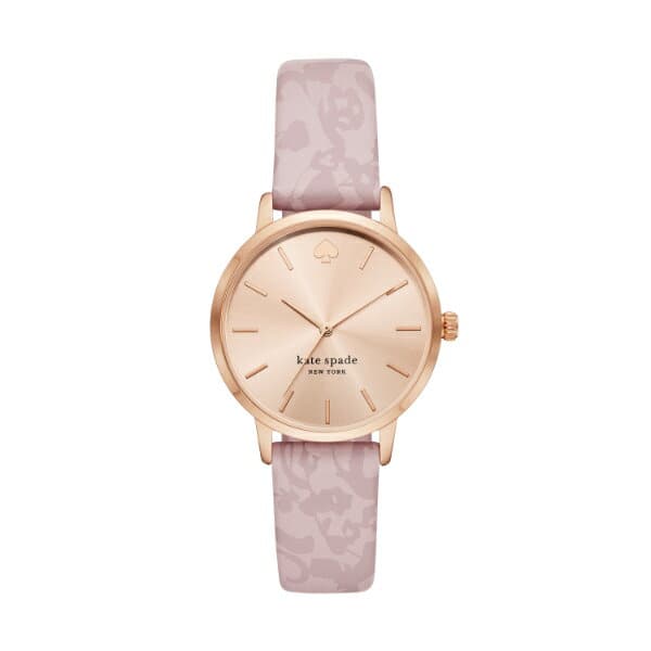 [New]30% OFF Kate spade analog pink lady Katespade clock KSW1671 METRO ...