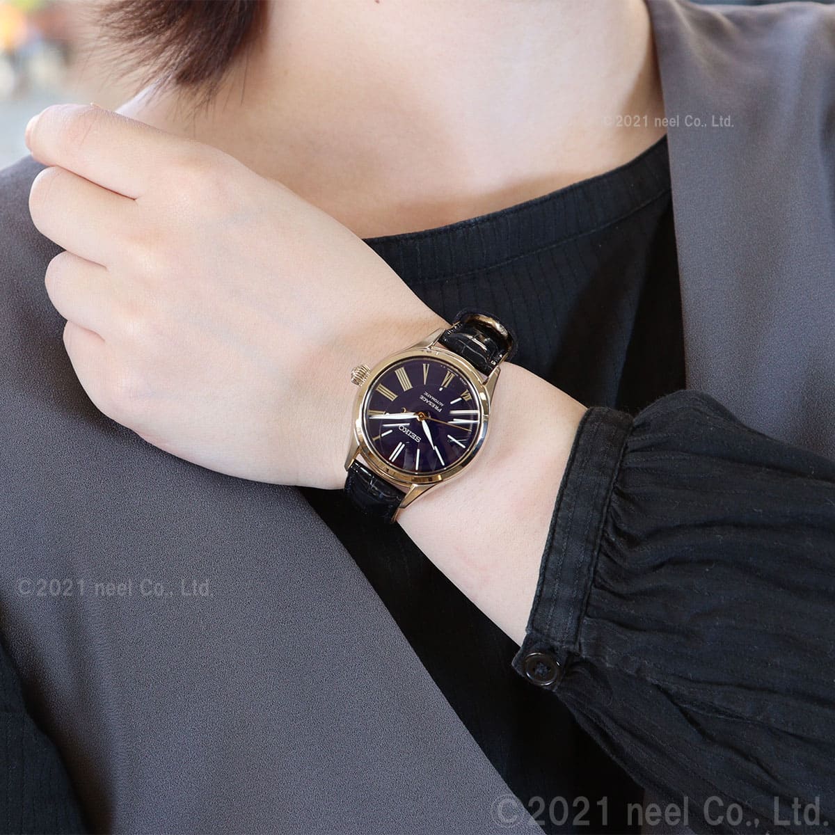 New]! Distribution model Ladies SRRX004 prestige line enamel dial