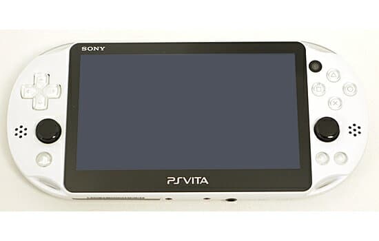 Used]Only as for PSVita Wi-Fi Glacier White PCH-2000 ZA22 - BE 