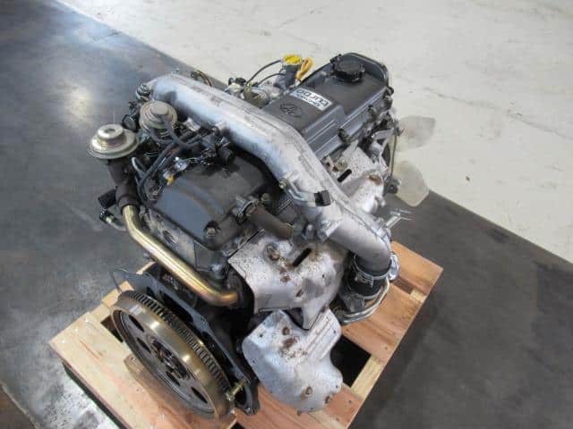 [Used]1KZ-TE Engine TOYOTA Hiace 1998 KD-KZH100G 1900067041 - BE ...