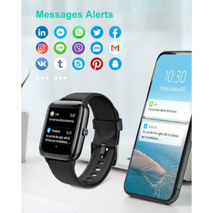 [New]Smart GRV Smart Watch Activity Tracker IP68 waterproofing iphone