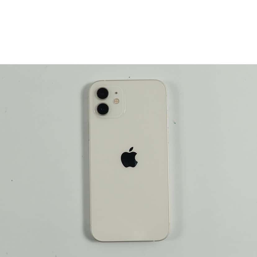 Used]Apple(SIM-free apple /iPhone12 128GB white /MGHV3J/A