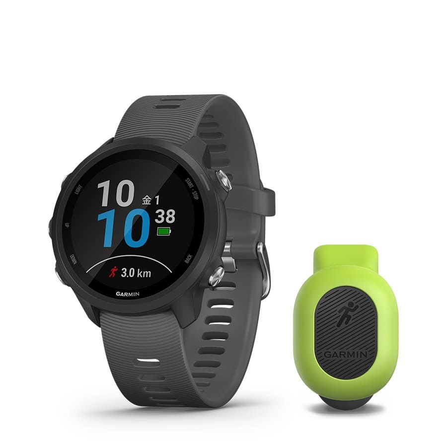 New GARMIN gamin ForeAthlete 245 Black Slate smart 010 02120 D2 possible BE FORWARD Store