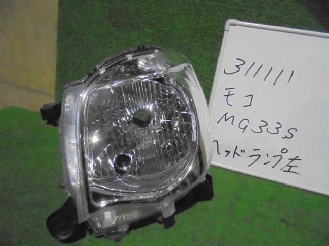 Used]Left Headlight NISSAN Moco 2011 DBA-MG33S 022604A00J - BE