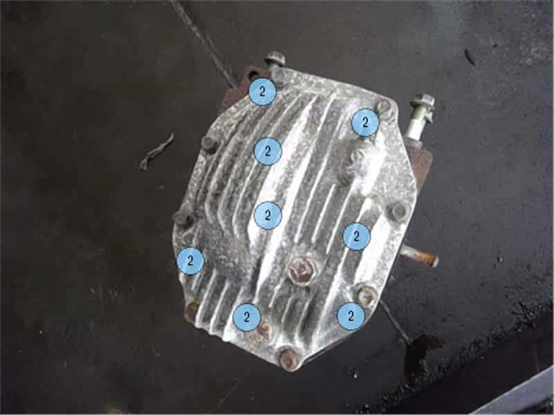 [Used]Rear Differential Housing Assembly MAZDA RX-8 2003 LA-SE3P - BE ...