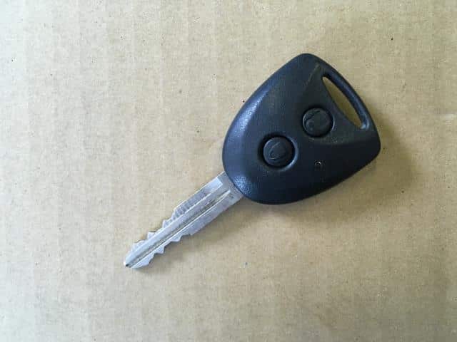 [Used]Keyless Entry Remote Control Key DAIHATSU Mira 2008 DBA-L275S ...