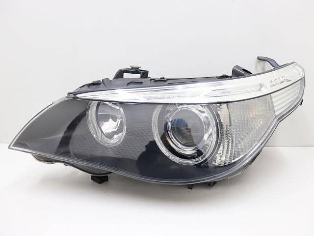 Used]Left Headlight BMW 5 Series 2005 ABA-NE25 63127160195