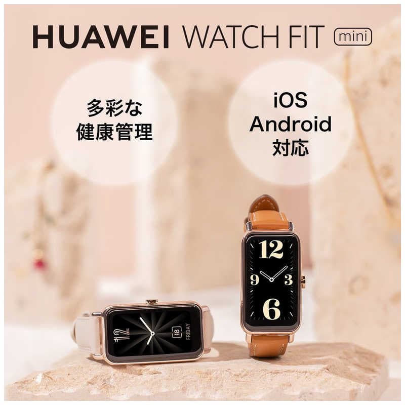 [New]HUAWEI smart WATCH FIT mini/Frosty White Leather WATCHFITMINIWH