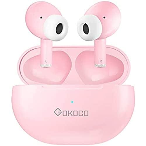 New Bluetooth5.1 Bluetooth earphone GOKOCO both ears one ear adaptive wireless earphone CVC8.0 noise canceling technology 4D stereo low tone sound insulation related high wonderful touch operation aut...