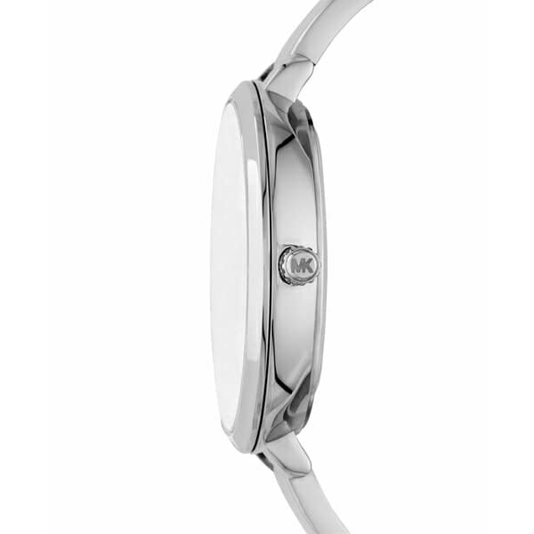 Half Bangle Bracelet Watch 38mm Silver 