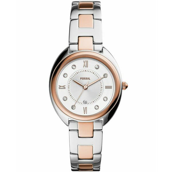 New]Fossil Ladies Women's Gabby 2 tone 