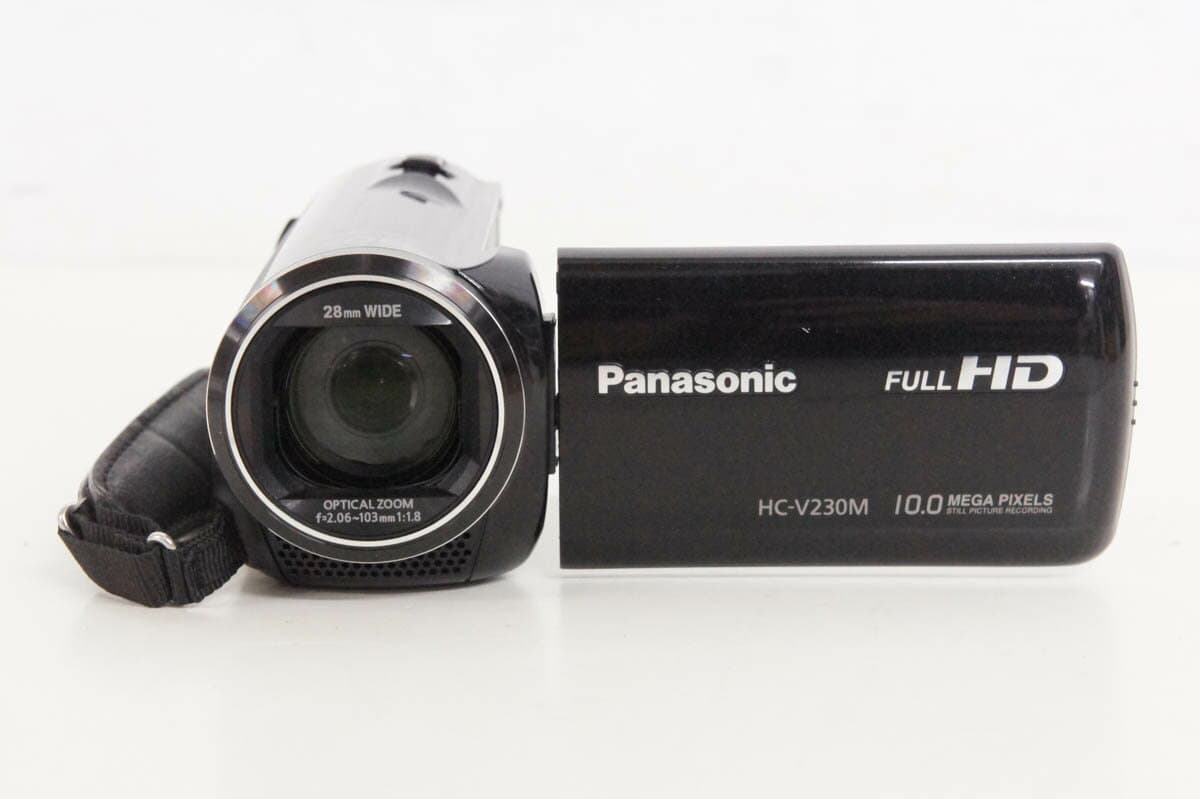 Used]Panasonic Panasonic digital Hi-Vision video camera HC-V230M-K 