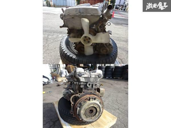 [Used]Toyota Genuine TA22 Celica 2TG 2T-G MT Engine motor body 8047097 ...