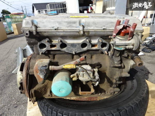 [Used]Toyota Genuine TA22 Celica 2TG 2T-G MT Engine motor body 8047097 ...