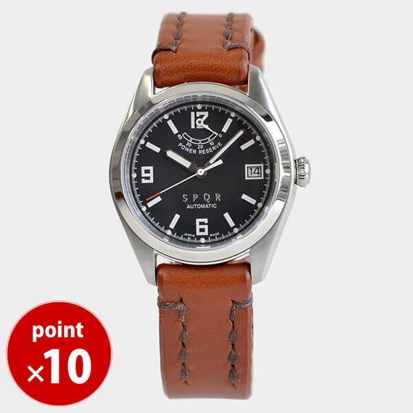 [New]suporu SPQR mens Ladies rolling by hand selfwinding watch power
