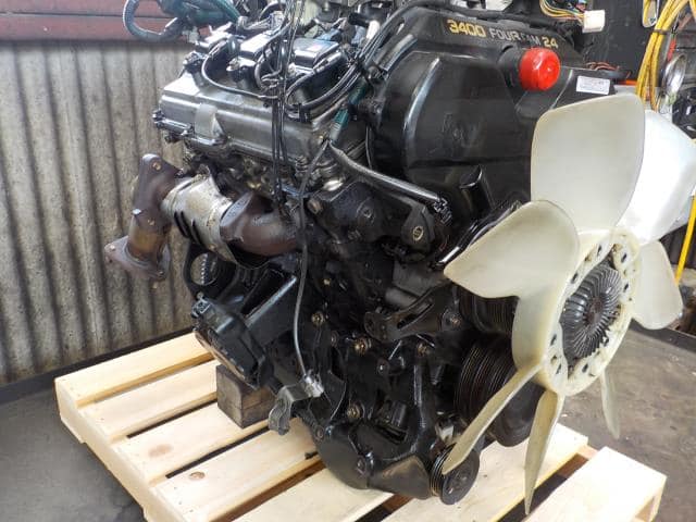 [Used]5VZ-FE Engine TOYOTA Landcruiser prado 1998 E-VZJ95W 1900062272 ...